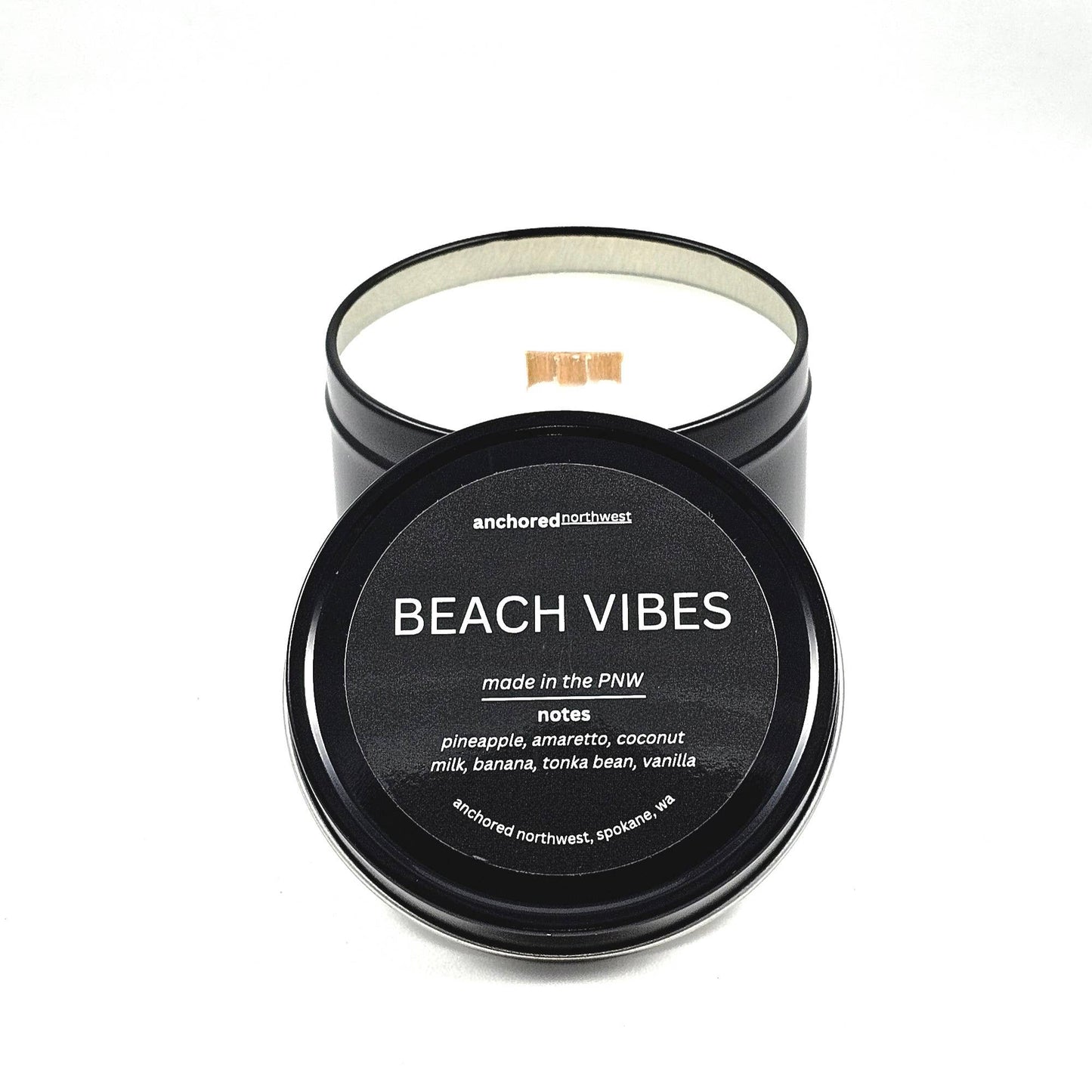 Beach Vibes Travel Size Travel Tin Soy Candle