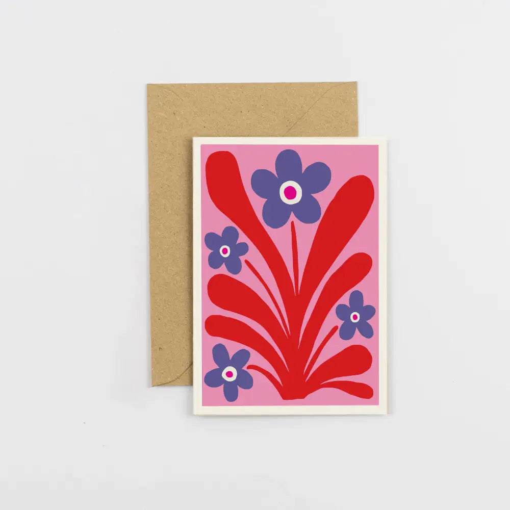 Studio Wald - UK Made - All Occasions Greetings Card- Pop 4