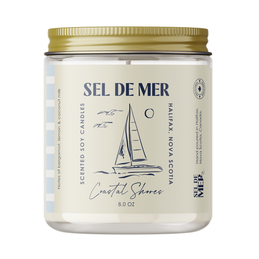 Sel de Mer Soy Candle - Coastal Shores