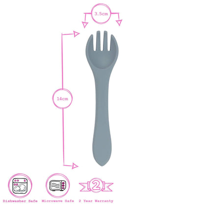 Baby Silicone Weaning Fork