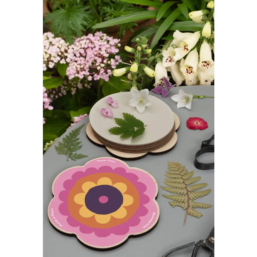 Studio Wald - UK Made - Flower Shaped Press - Pinks & Yellows