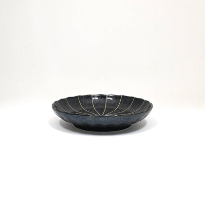 Kikugata Tokusa Black dinnerware set - PABOOM