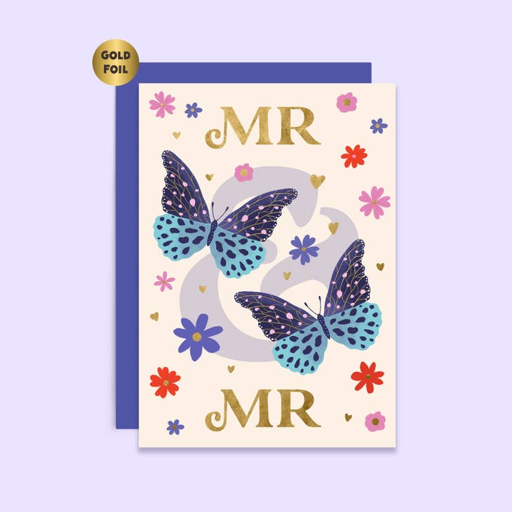 Mr & Mr Wedding Card