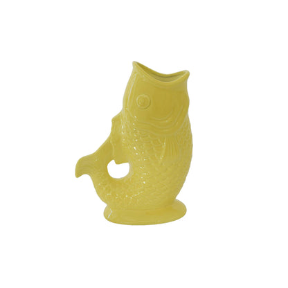 Textured Ceramic Fish Vase
