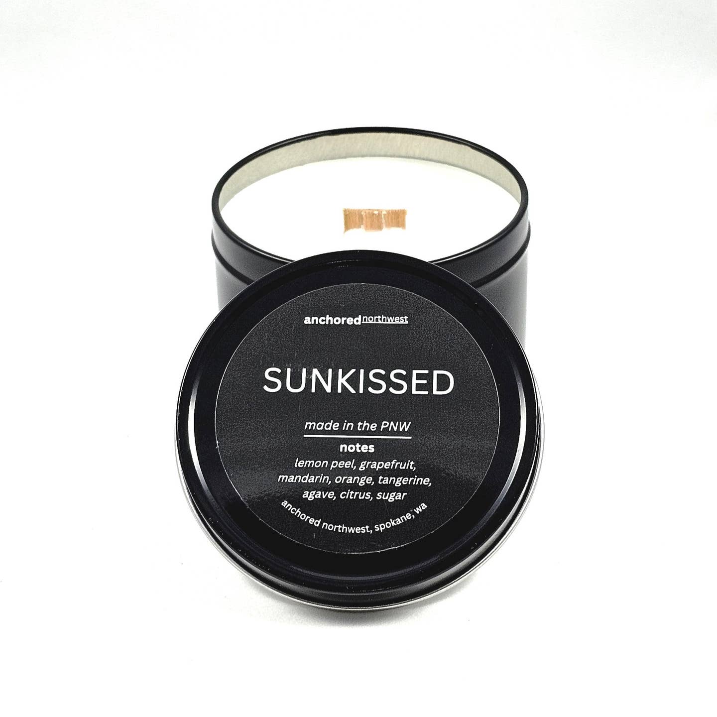 Sunkissed Wood Wick Soy Candle 6oz