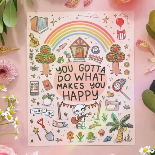 Animal Crossing Print - PABOOM