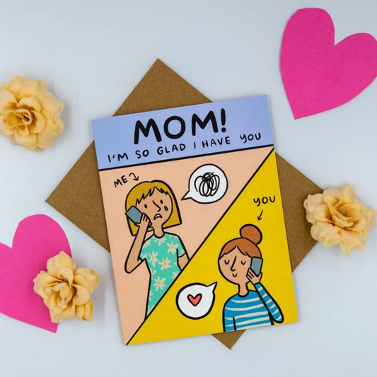 Glad Mom Card - PABOOM
