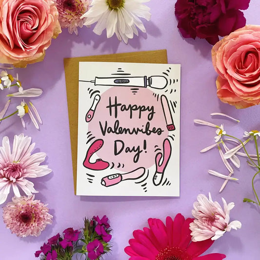 Happy Valenvibes Card - PABOOM