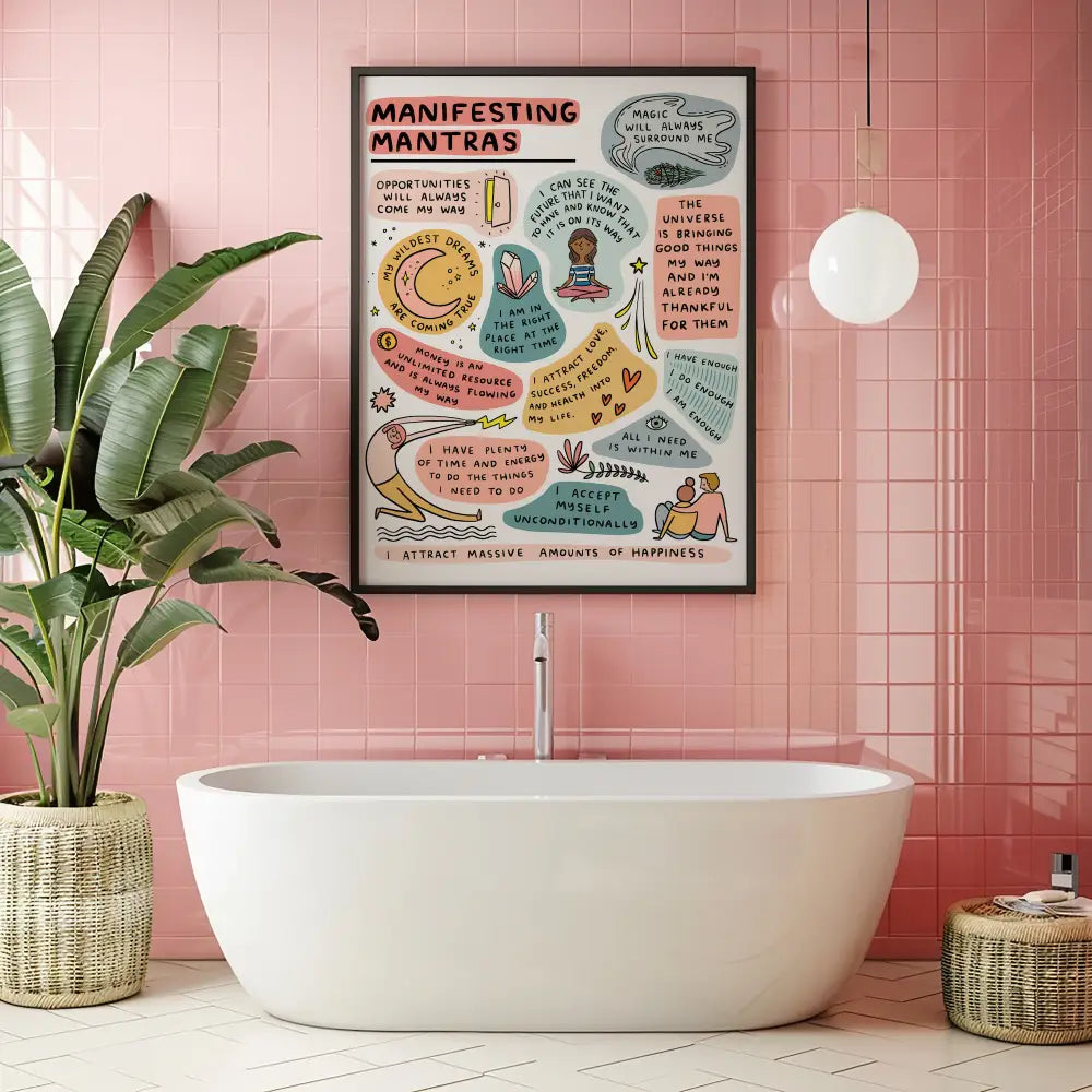 Manifesting Mantras Print - PABOOM