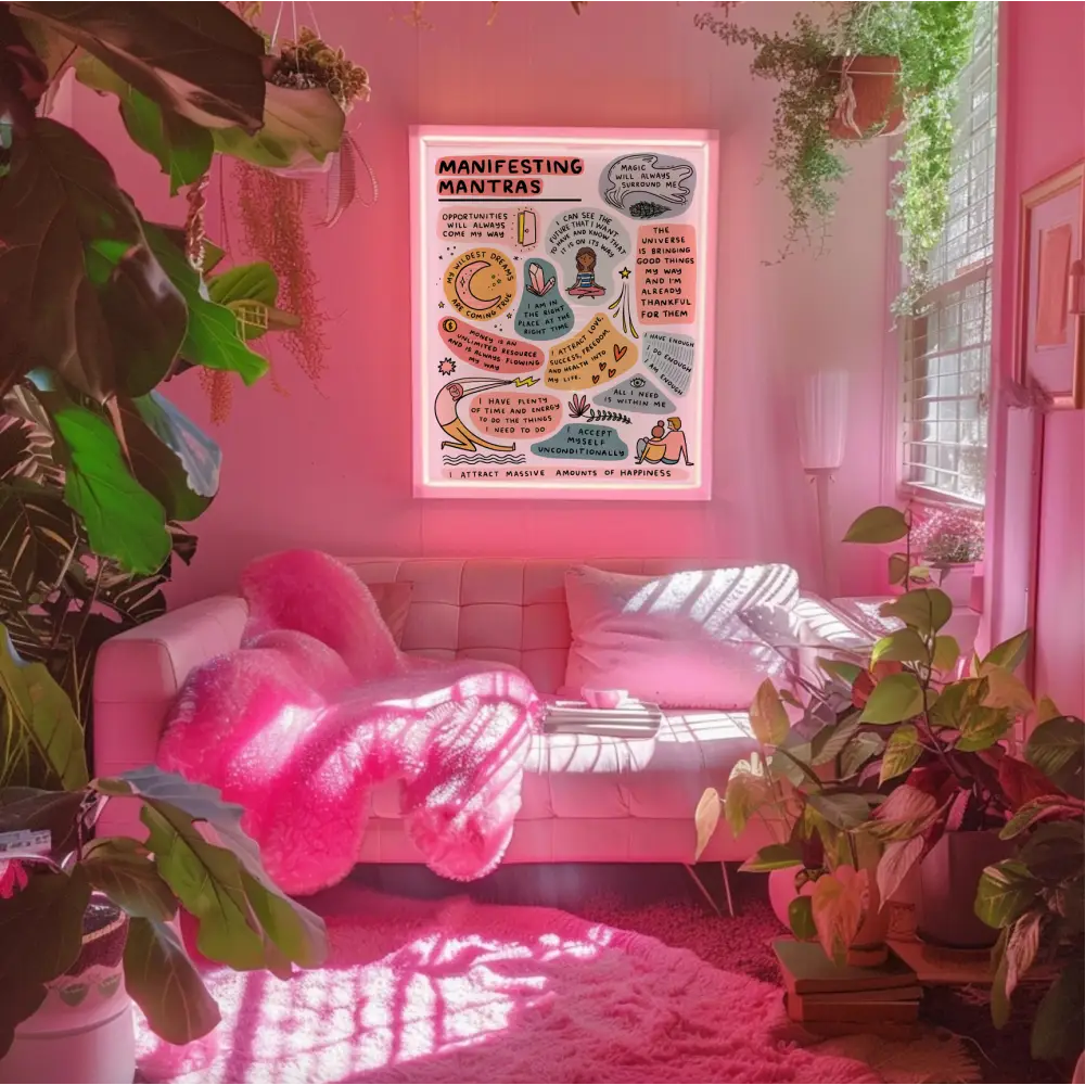 Manifesting Mantras Print - PABOOM