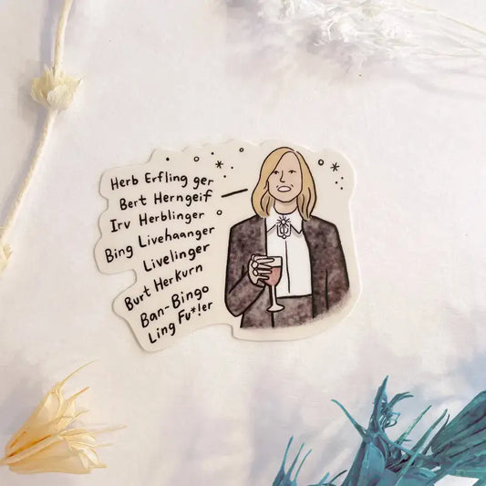 Moira Rose Vinyl Sticker - PABOOM