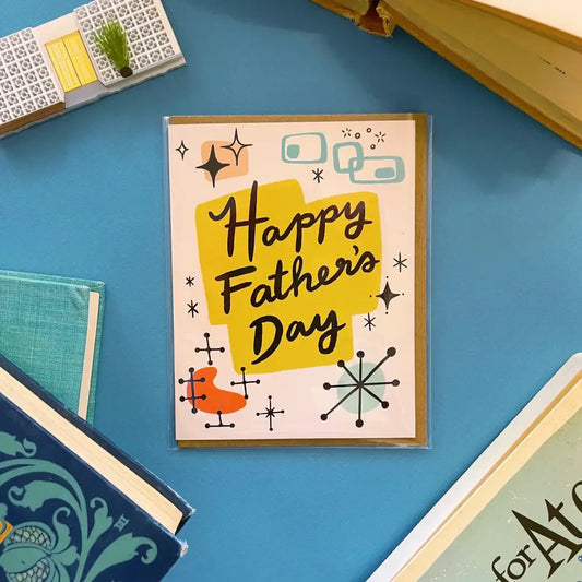 Retro Father's Day Card - PABOOM