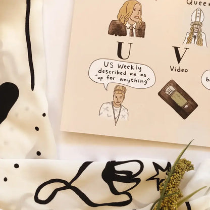 Schitts Creek Alphabet Poster - PABOOM