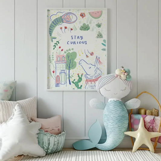 Stay Curious Print - PABOOM