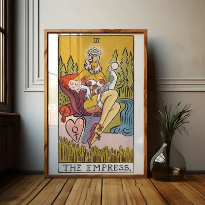 The Empress Tarot Print 8x10 - PABOOM