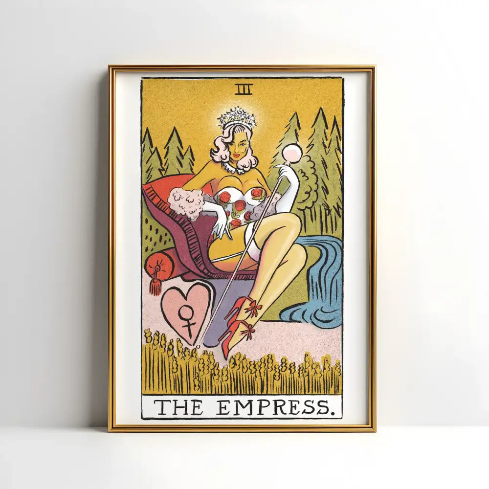 The Empress Tarot Print 8x10 - PABOOM
