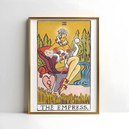 The Empress Tarot Print 8x10 - PABOOM