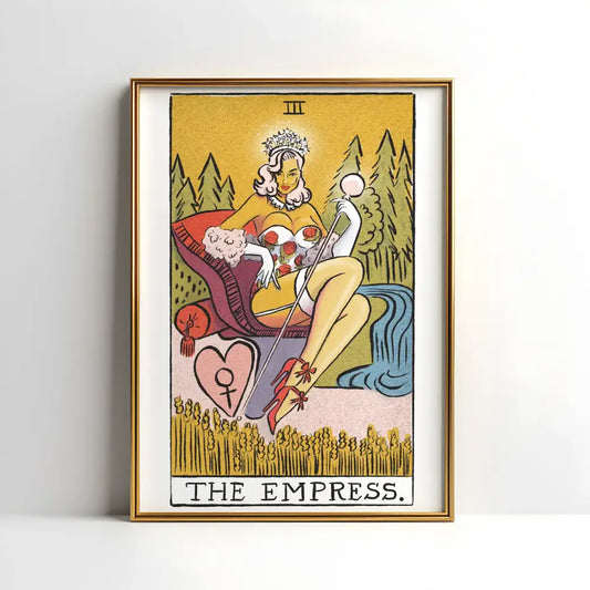 The Empress Tarot Print 8x10 - PABOOM