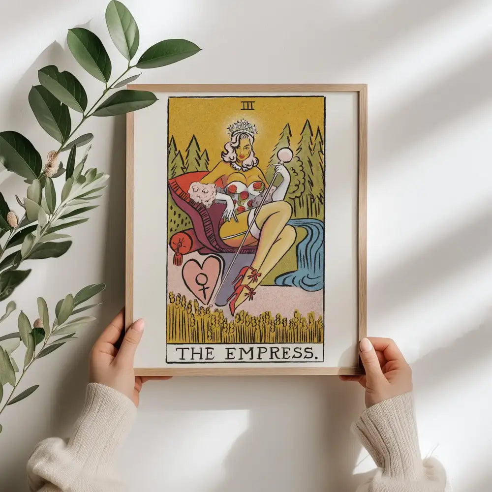 The Empress Tarot Print 8x10 - PABOOM