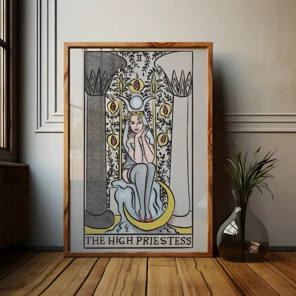 The High Priestess Tarot Print 8x10 - PABOOM