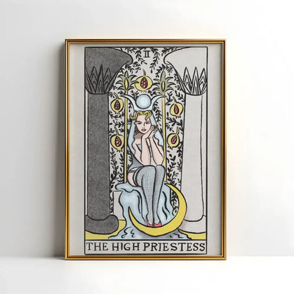 The High Priestess Tarot Print 8x10 - PABOOM