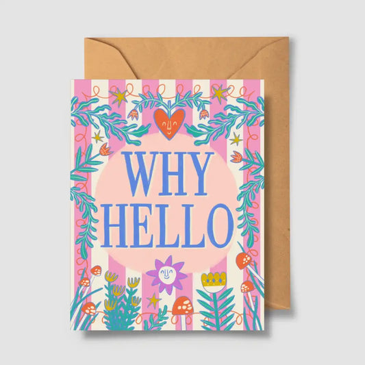 Why Hello Card - PABOOM