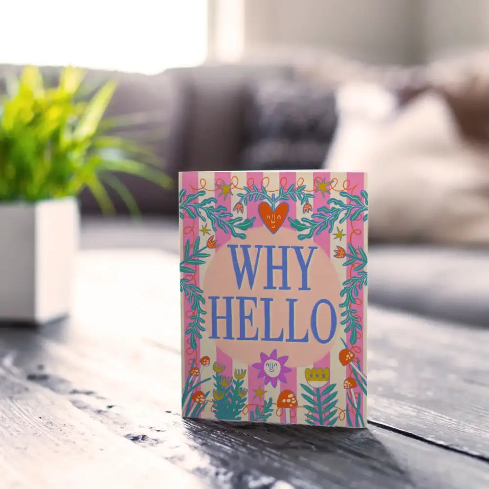 Why Hello Card - PABOOM