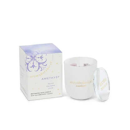 Abbott - Amethyst Small Crystal Candle 6oz