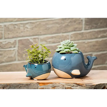 Abbott - Blue Whale Planter Small