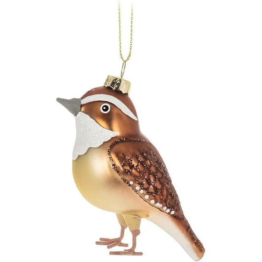 Abbott - Brown Sparrow Ornament