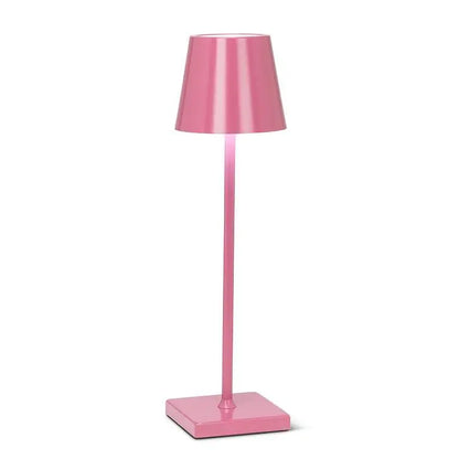 Abbott - Classic Shade LED Table Light 15’’H Magenta Pink