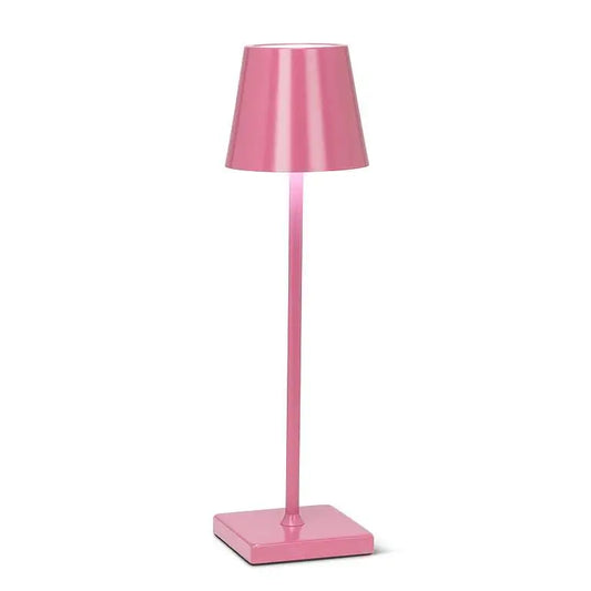 Abbott - Classic Shade LED Table Light 15’’H Magenta Pink