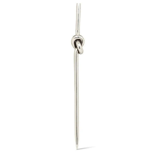 Cocktail Pick Silver Knot - PABOOM
