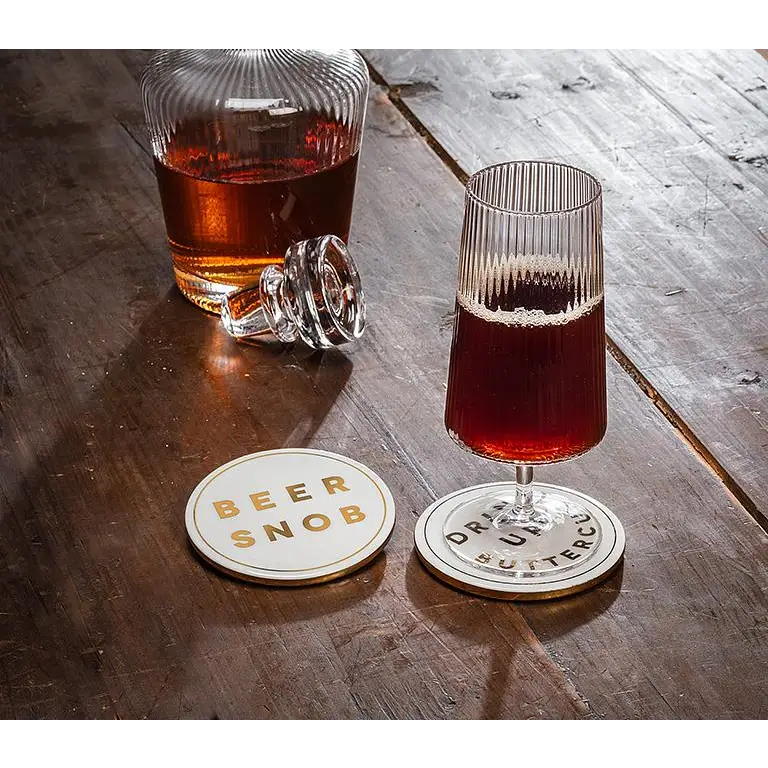 Abbott - Drink Up Buttercup Ceramic Coaster
