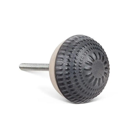 Embossed Ball Knob - Black - PABOOM