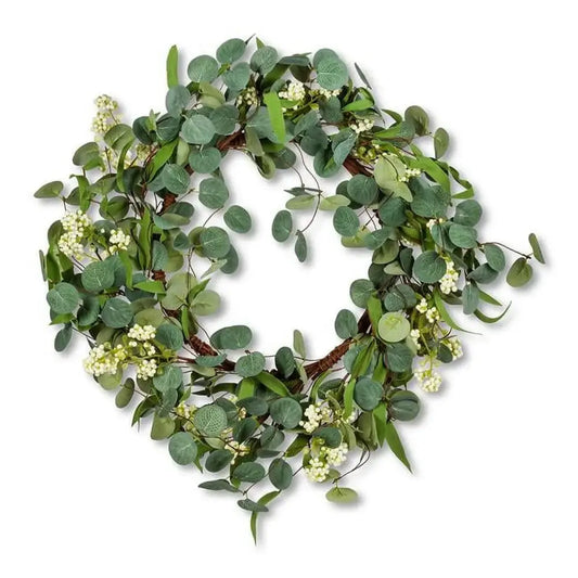 Eucalyptus & Flower Wreath - PABOOM