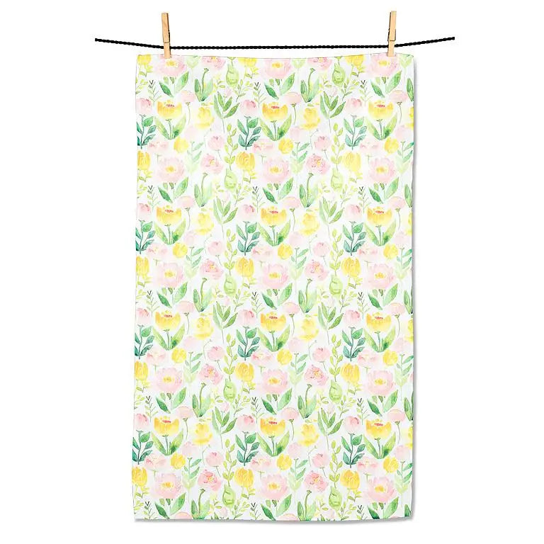 Abbott - Floral Dbl Sided Kitchen Towel 17x29’’
