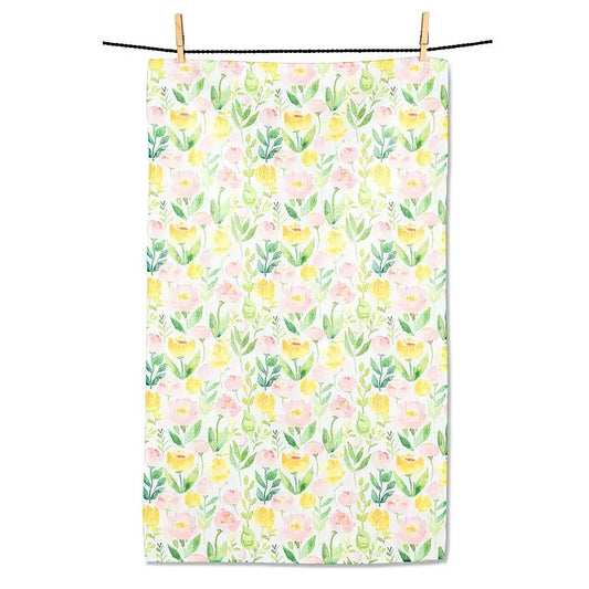 Abbott - Floral Dbl Sided Kitchen Towel 17x29’’