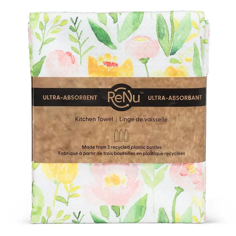 Abbott - Floral Dbl Sided Kitchen Towel 17x29’’