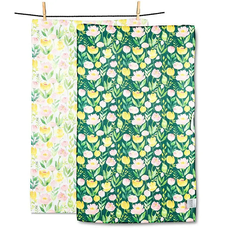 Abbott - Floral Dbl Sided Kitchen Towel 17x29’’