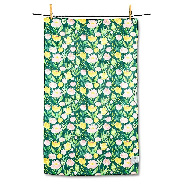 Abbott - Floral Dbl Sided Kitchen Towel 17x29’’