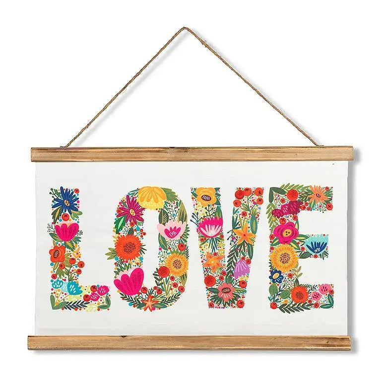 Floral Love Wall Hanging - PABOOM