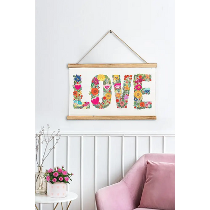 Floral Love Wall Hanging - PABOOM