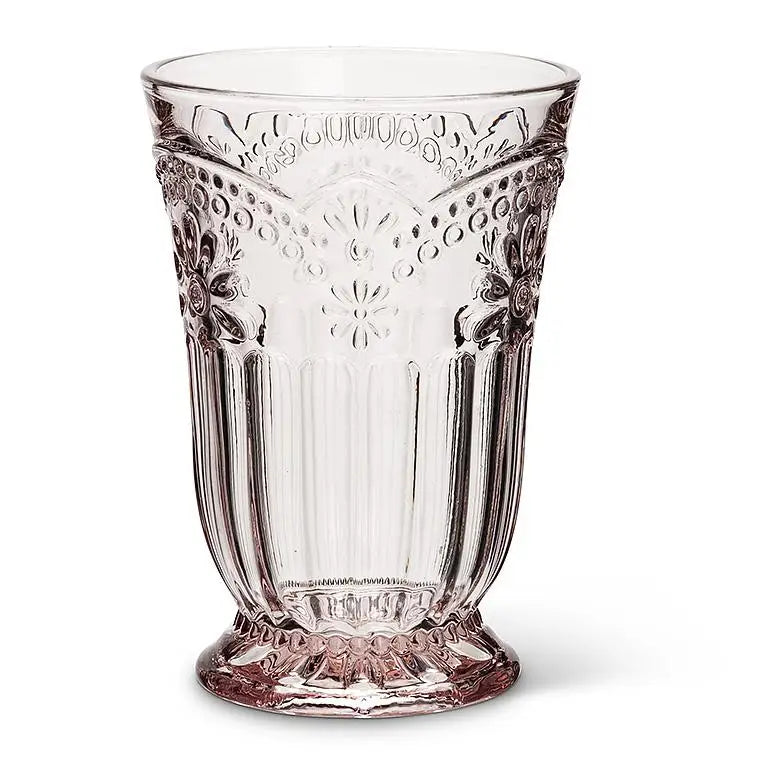Abbott - Flower Wine Flute Pink 7.5’’H (6oz)