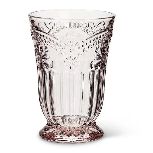 Abbott - Flower Wine Flute Pink 7.5’’H (6oz)