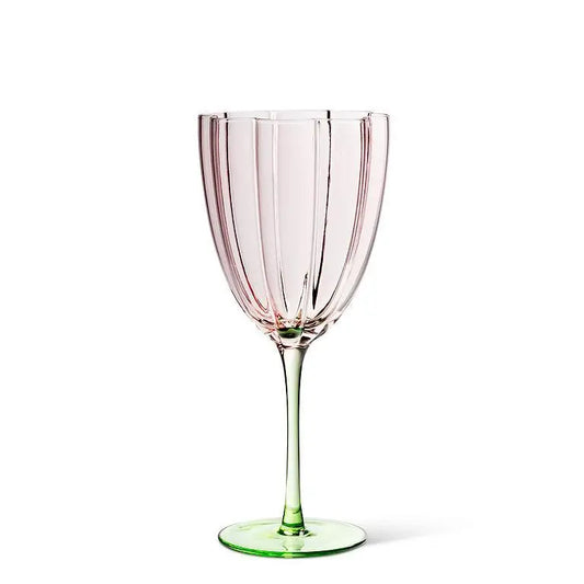 Abbott - Flower Wine Glass