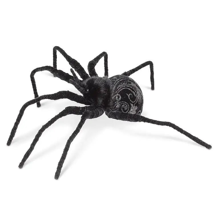 Abbott - Large Brocade Spider Black 15’’L