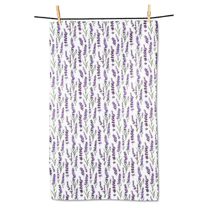 Abbott - Lavender Dbl Sided Kitchen Towel 17x29’’