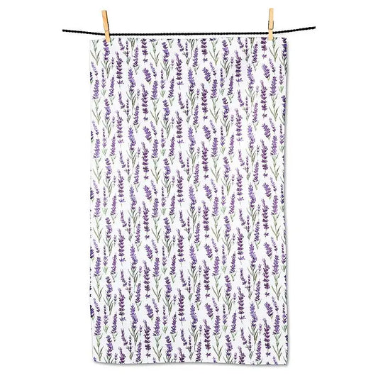 Abbott - Lavender Dbl Sided Kitchen Towel 17x29’’
