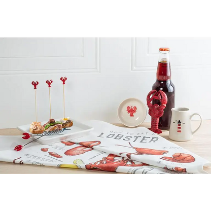 Abbott - Lobster Bottle Opener Antique Red 4.5’’L